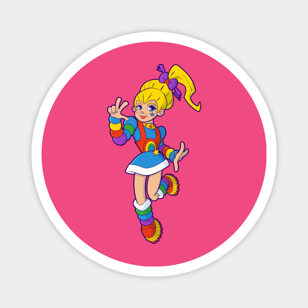 Rainbow Brite Magnet by Captain_awesomepants